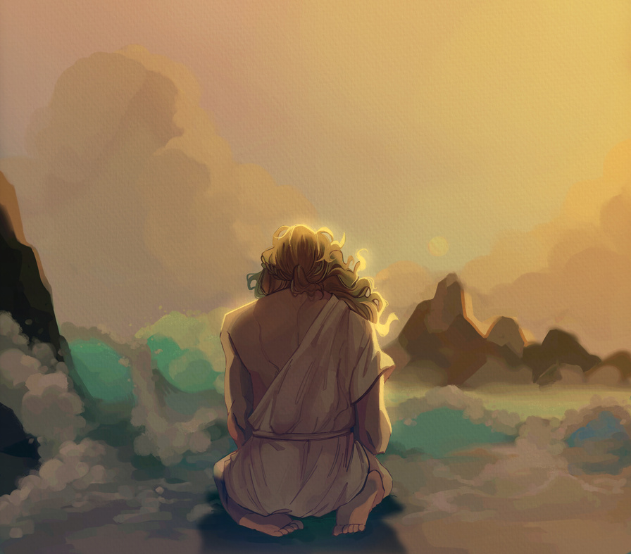 lament of achilles | digital, 2024