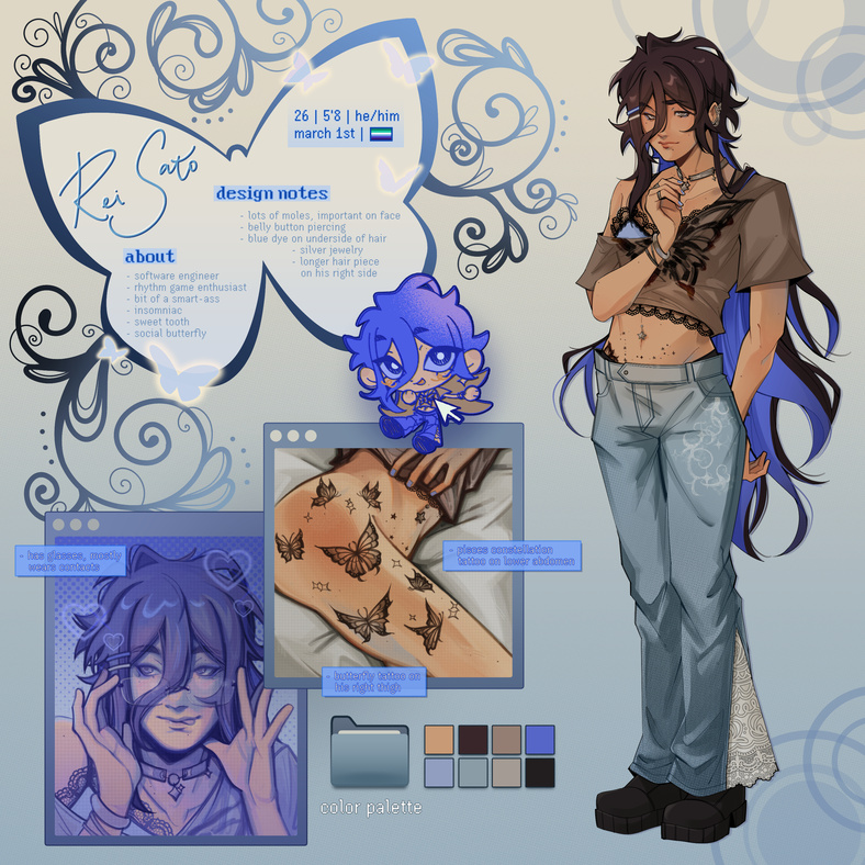 original reference sheet | 2026, digital