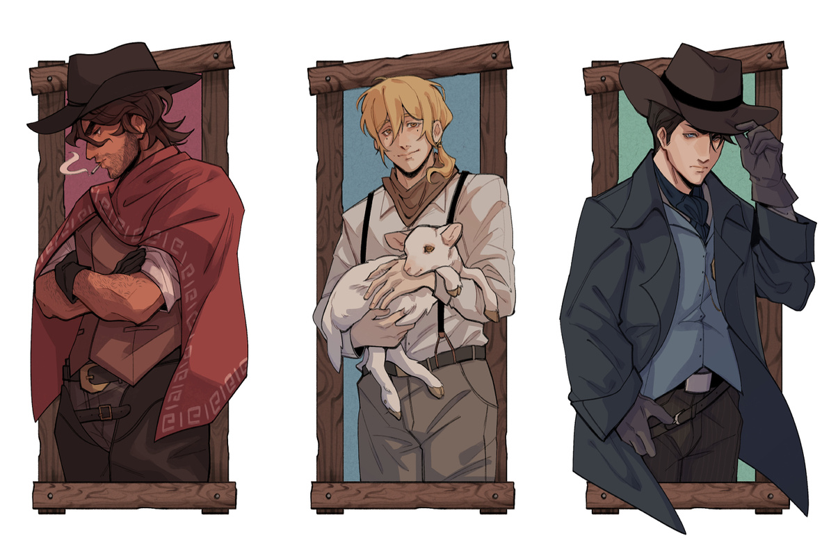 thesis character profiles | 2024, digital