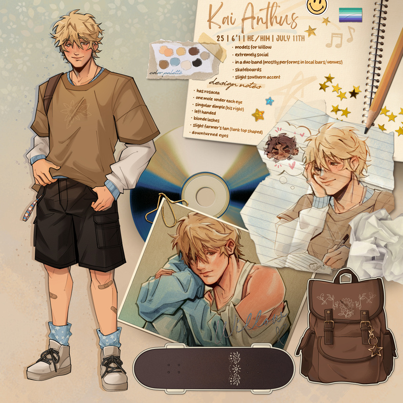 original reference sheet | 2026, digital